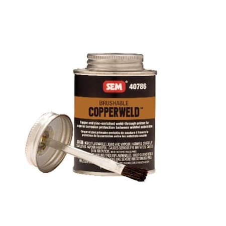 Sem 8 oz Brushable Copper Welding Primer Can SEM-40786